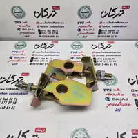 زنجیر کش ( تنظیم کننده زنجیر ) چرخ عقب به دو شاخ موتور تریل فلات پرواز طرح سی ار اف طلایی ( جفتی )