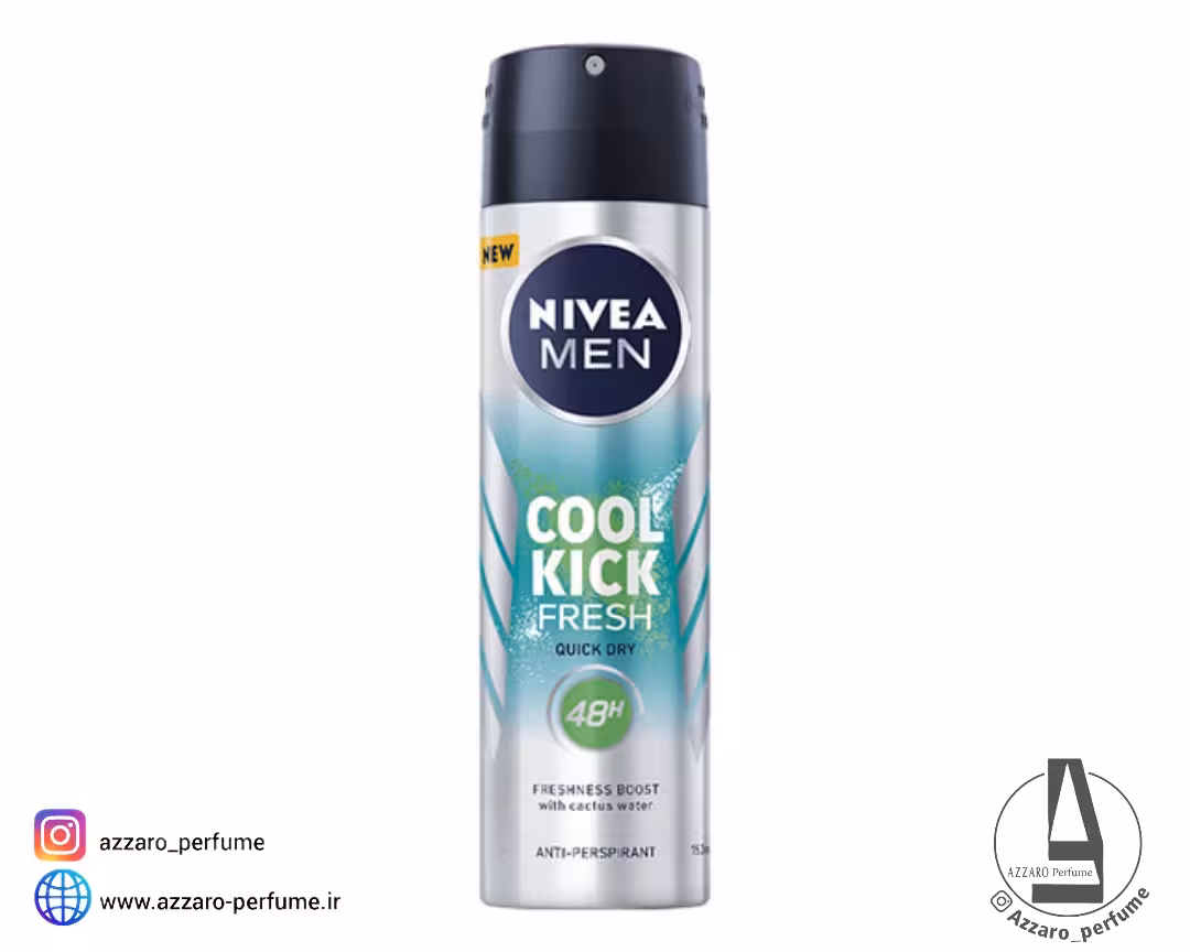 اسپری ضد تعریق مردانه نیوآ مدل کول کیک فرش 48h حجم 150 میل