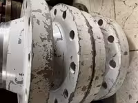 فلنج گلودار 6  اینچ  ریس فیس رده 10 کلاس 300   A/SA 182/F316L  B16