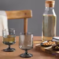 لیوان پایه دار ایکیا مدل OMBONAD ست 4 عددی