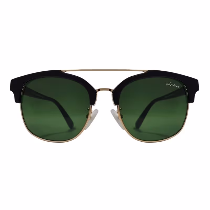 عینک آفتابی مردانه مدل کلاب مستر فلزی عدسی شیشه کد 45