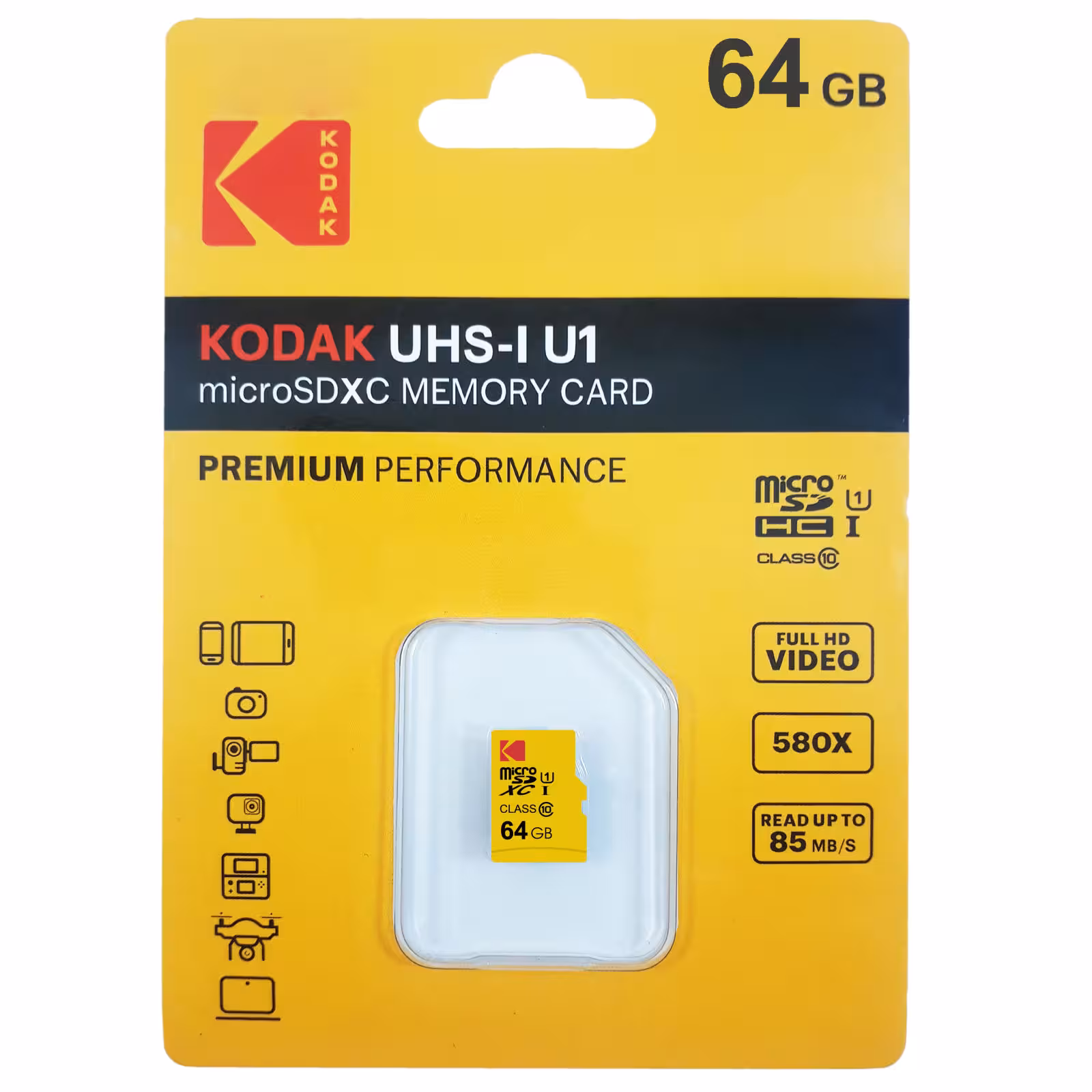 کارت حافظه microSDXC  ظرفیت 64 گیگابایت
