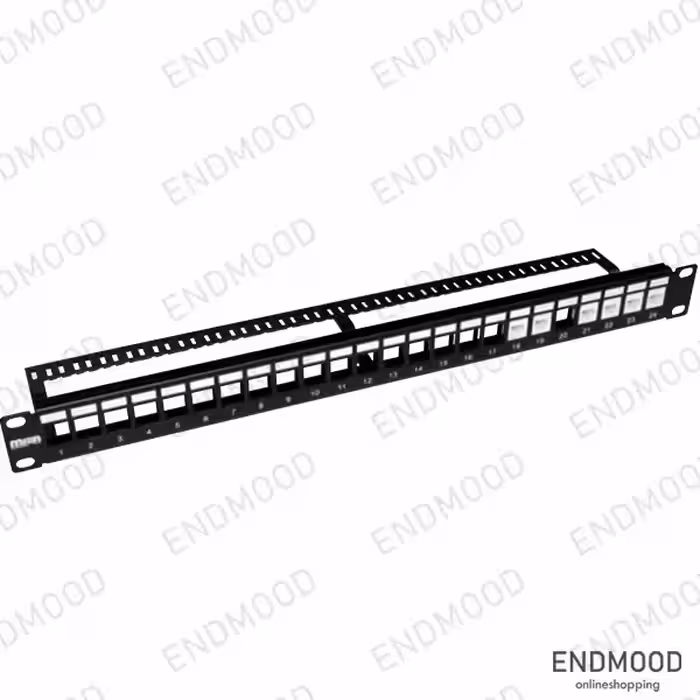 پچ پنل 24 پورت FTP بدون کیستون متا الکترونیک Mata Electronic