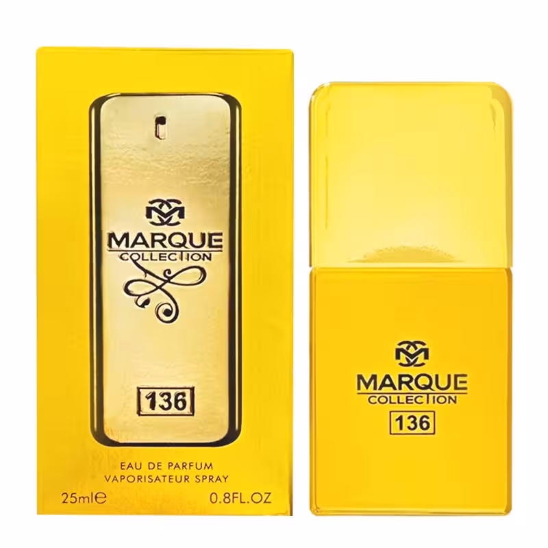ادکلن مارکویی کالکشن Marque Collection کد 136 مشابه رایحه One Million حجم 25ml