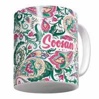 خرید ماگ-لیوان   سوسن  سنتی