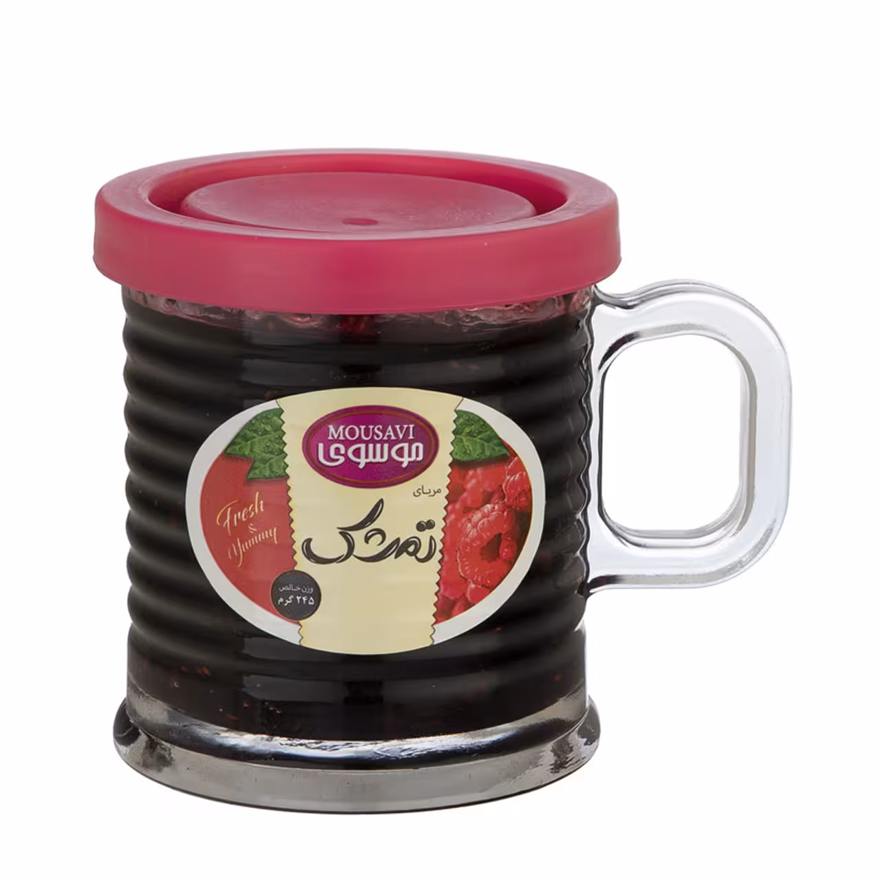 مربای تمشک موسوی 245 گرمی