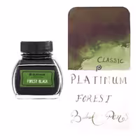جوهر خودنویس کلاسیک پلاتینیوم جنگلی مشکی PLATINUM Classic ink Forest black