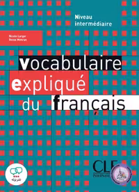 کتاب واژگان فرانسوی اکسرسایز وکبیولر اکسپلیکی Exercices Vocabulaire expliquee niveau Intermediaire