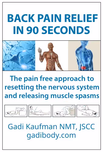 خرید و دانلود نسخه کامل کتاب Do It Yourself Back Pain Relief In 90 Seconds