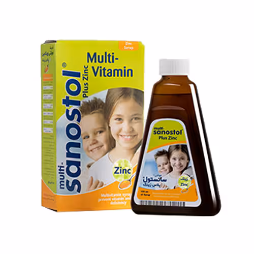 شربت مولتی سانستول پلاس زینک