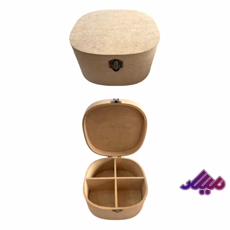 بیس MDF جعبه لبه گرد مربع 20 سانت کد 168/1