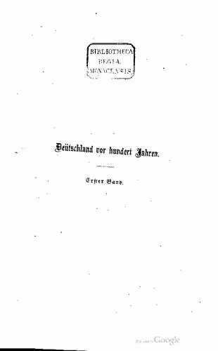 خرید و دانلود نسخه کامل کتاب Deutschland seit hundert Jahren : Geschichte der Gebiets-Eintheilung [Gebietseinteilung] und der politischen Verfassung unseres Vaterlandes