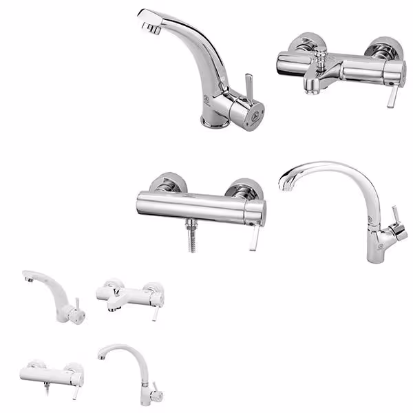 ست شیرآلات قهرمان مدل ارکیده