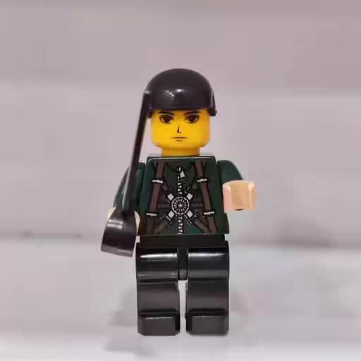 لگو مینی فیگور تکی شخصیت سرباز لباس سبز