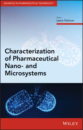 خرید و دانلود نسخه کامل کتاب Characterization of Pharmaceutical Nano- and Microsystems