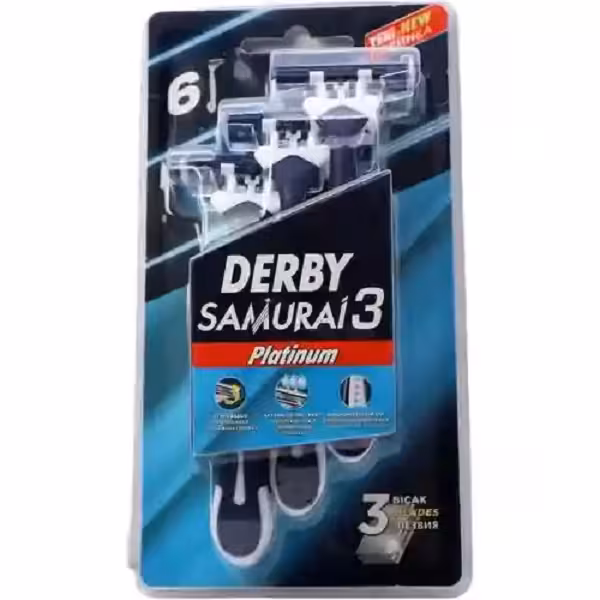 ژیلت دربی Derby سه تیغ بسته 8 عددی