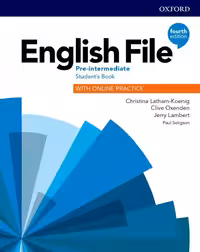 انگلیش فایل پری اینترمدیت | کتاب انگلیسی English File Pre-intermediate 4th