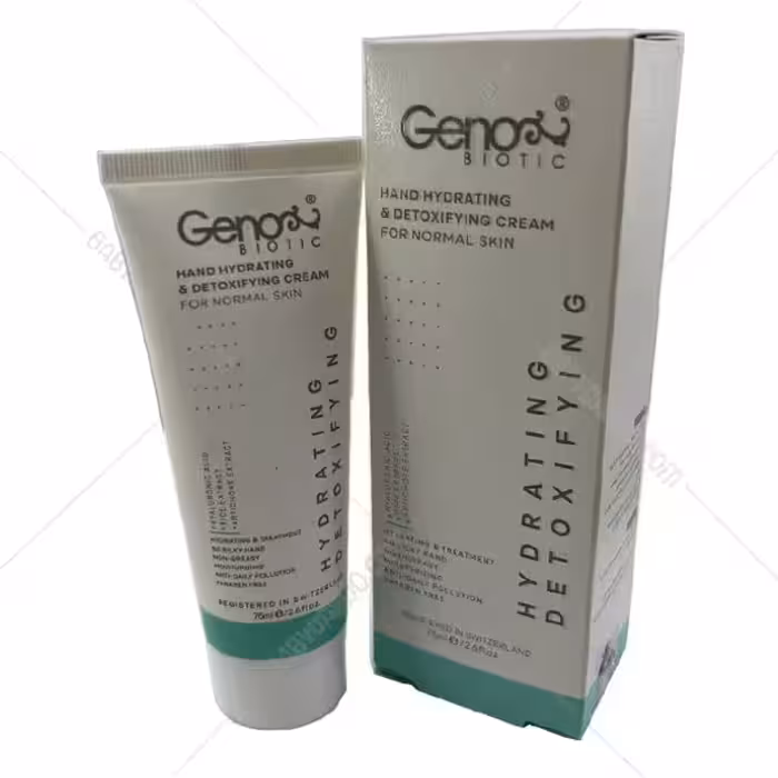 کرم رطوبت رسان و دتوکسیفای کننده دست ژنوبایوتیک