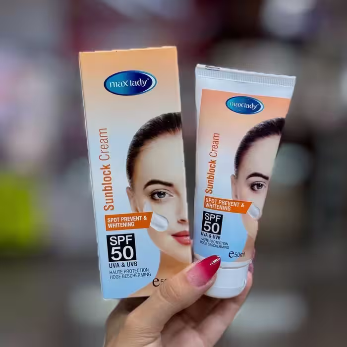 ضد آفتاب بی رنگ مکس لیدی MAX LADY