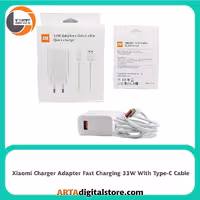 شارژر شیائومی Xiaomi Fast Chargin 33W MDY-11-EZ White به همراه کابل Type-C