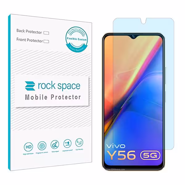 گلس ویوو Y56 مدل نانو هیدروژل آنتی بلو برند راک اسپیس کد S