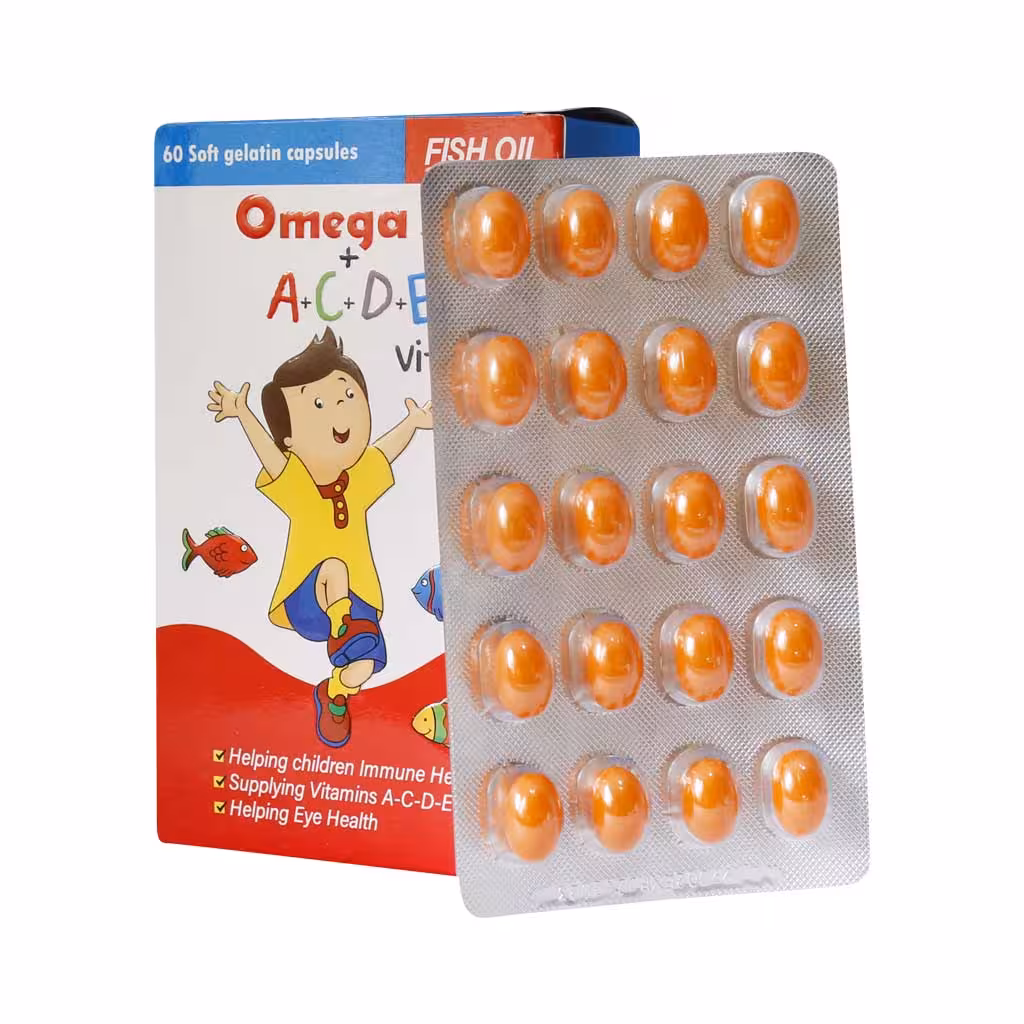 کپسول ژلاتینی امگا 3 پلاس دانا