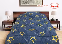 سرویس ملحفه دو نفره ستاره زرد