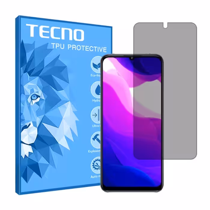 گلس شیائومی Mi 10 Lite 5G مدل هیدروژلی پرایوسی برند تکنو کد S