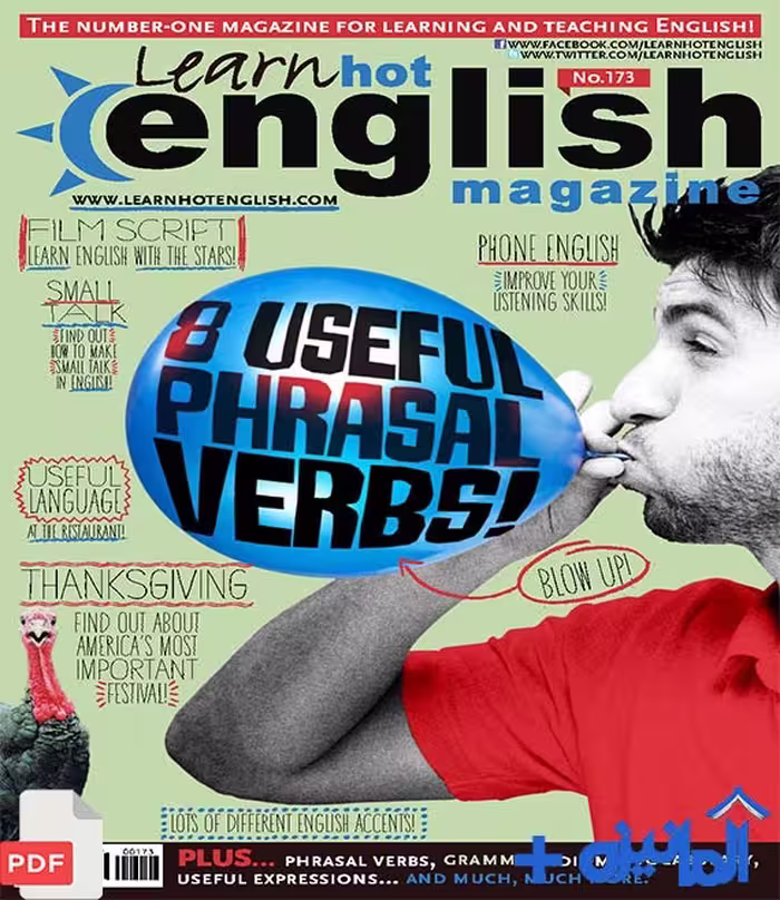 دانلود PDF مجله انگلیسی Learn hot english شماره 173