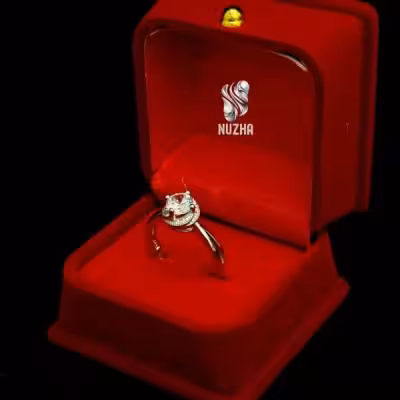 انگشترنقره دخترانه کدand1015