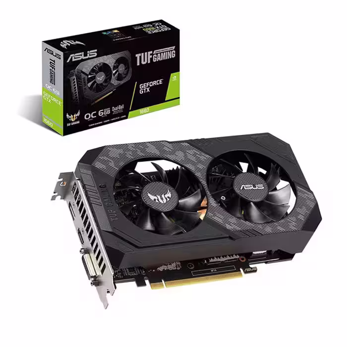 کارت گرافیک ایسوس TUF-GTX1660S-O6G-GAMING