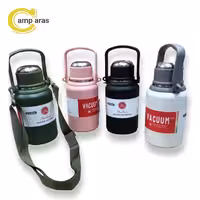 فلاسک کوهنوردی 316 SUS اصل 900 میلی لیتری - کمپ آراس