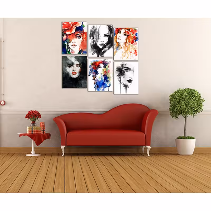 تابلو شاسی دکوراتیو آریکان کد TA6902 سایز 48x42