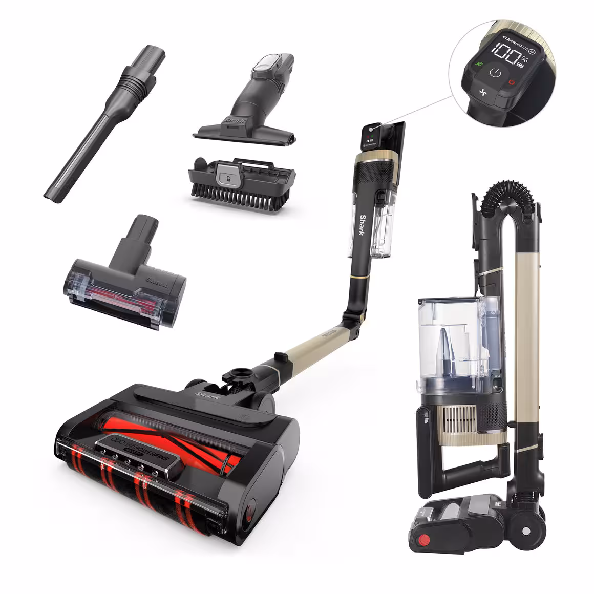 جارو شارژی برند Shark آمریکا مدل Stratos Cordless Pet Pro IZ400EUT