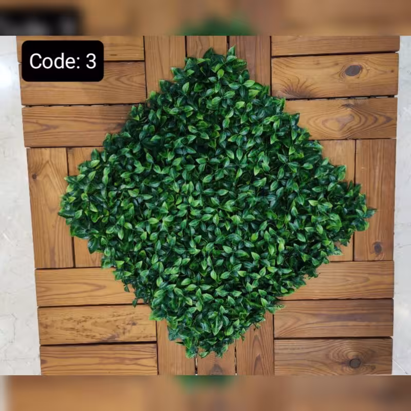 گرین وال (کد 3) ابعاد 50در50 cm (دیوارسبز)( پس کرایه)