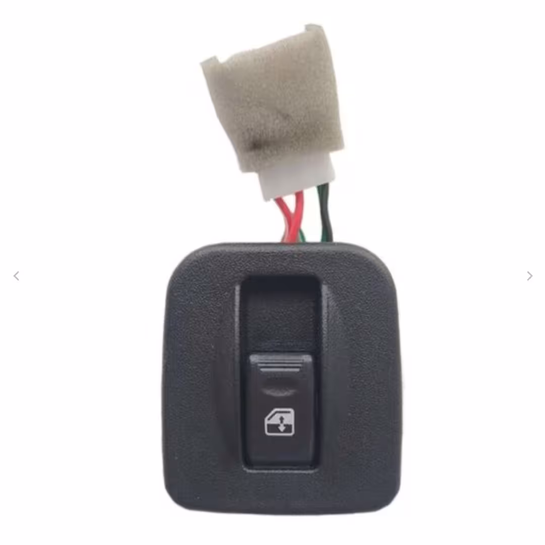 کلید شیشه بالابر پراید  ، مناسب پراید 131  ، 132  ، 151  ، 111  ، سمت راست کمک راننده