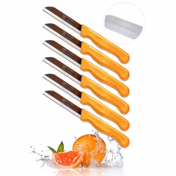 ست 6 عددی چاقوی میوه و سبزی زولینگن مدل تِرتیكیلی | Solingen آلمان اصل