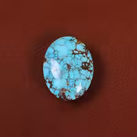 نگین فیروزه شجری کد 29555 - جواهری مشاهیر