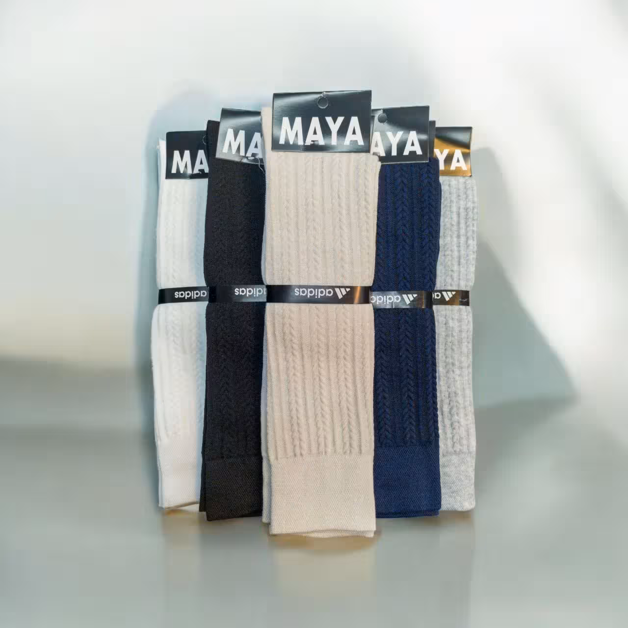 جوراب زیرزانو پنبه گندمی