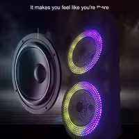 اسپیکر بلوتوثی قابل حمل مدل COLORFUL-BASS SPEAKER