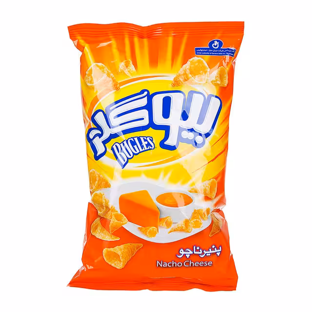 بیوگلز با طعم پنیر ناچو چی توز 90 گرمی