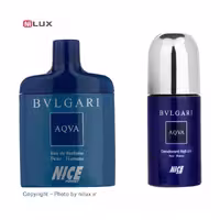 ست ادو پرفیوم مردانه نایس پاپت مدل Bvlgari Aqva حجم 82 میلی لیتر