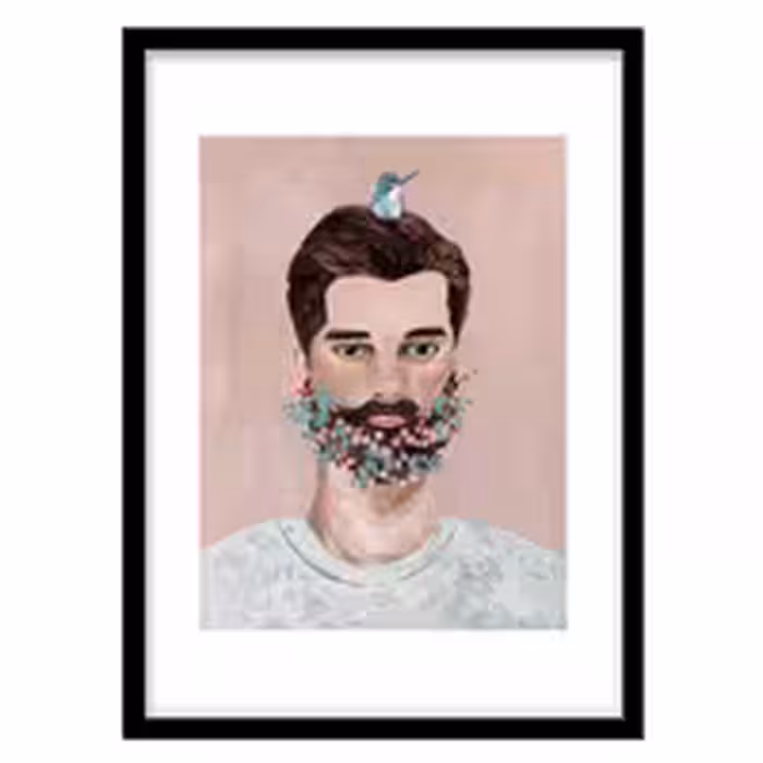 قیمت و خرید تابلو دکوراتیو مدل پرتره انتزاعی و سورئال کد 2057