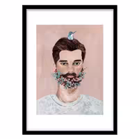 قیمت و خرید تابلو دکوراتیو مدل پرتره انتزاعی و سورئال کد 2057