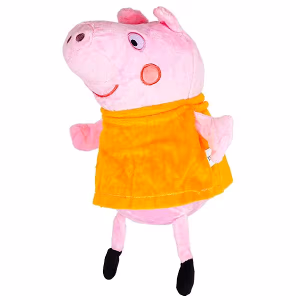 عروسک پپاپیگ نارنجی (مامان پپا) 30 سانتی متری