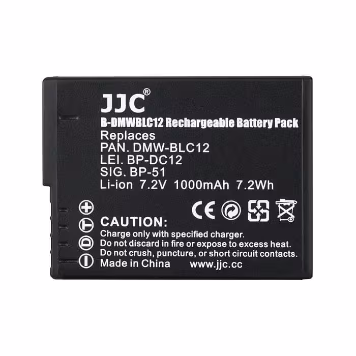 باتری دوربین های پاناسونیک، لایکا و سیگما جی جی سی مدل B-DMWBLC12