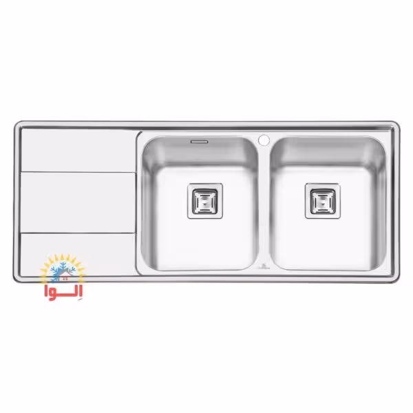 سینک پرنیان استیل مدل Ps1215 توکار