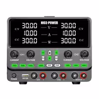 منبع تغذیه دوبل 30 ولت 10 آمپر مدل Nice-Power SPPS3010-2KD