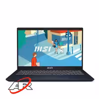 لپ تاپ MSI مدل Modern 15 H B13M i7 13700H 16GB 500GB SSD INTE