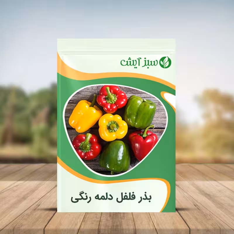 بذر فلفل دلمه رنگی